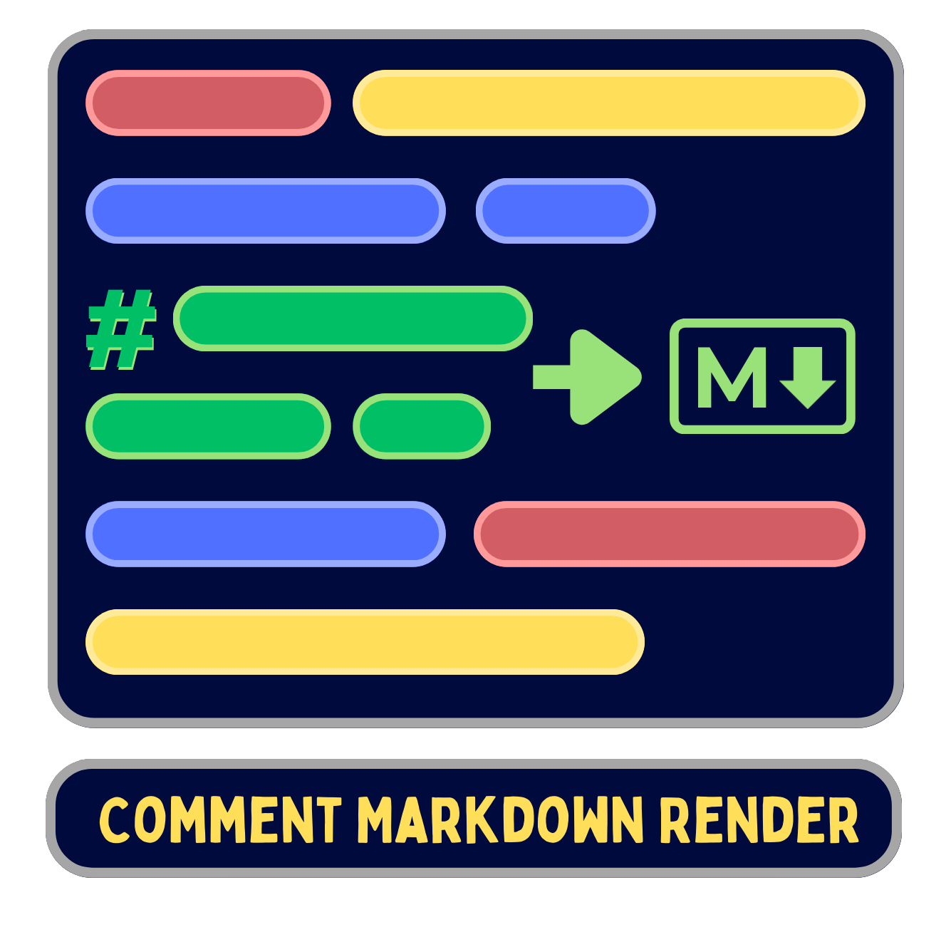 Comment Markdown Render
